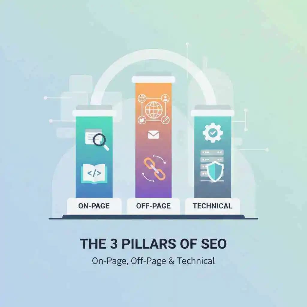The 3 Pillars of SEO: On-Page, Off-Page & Technical