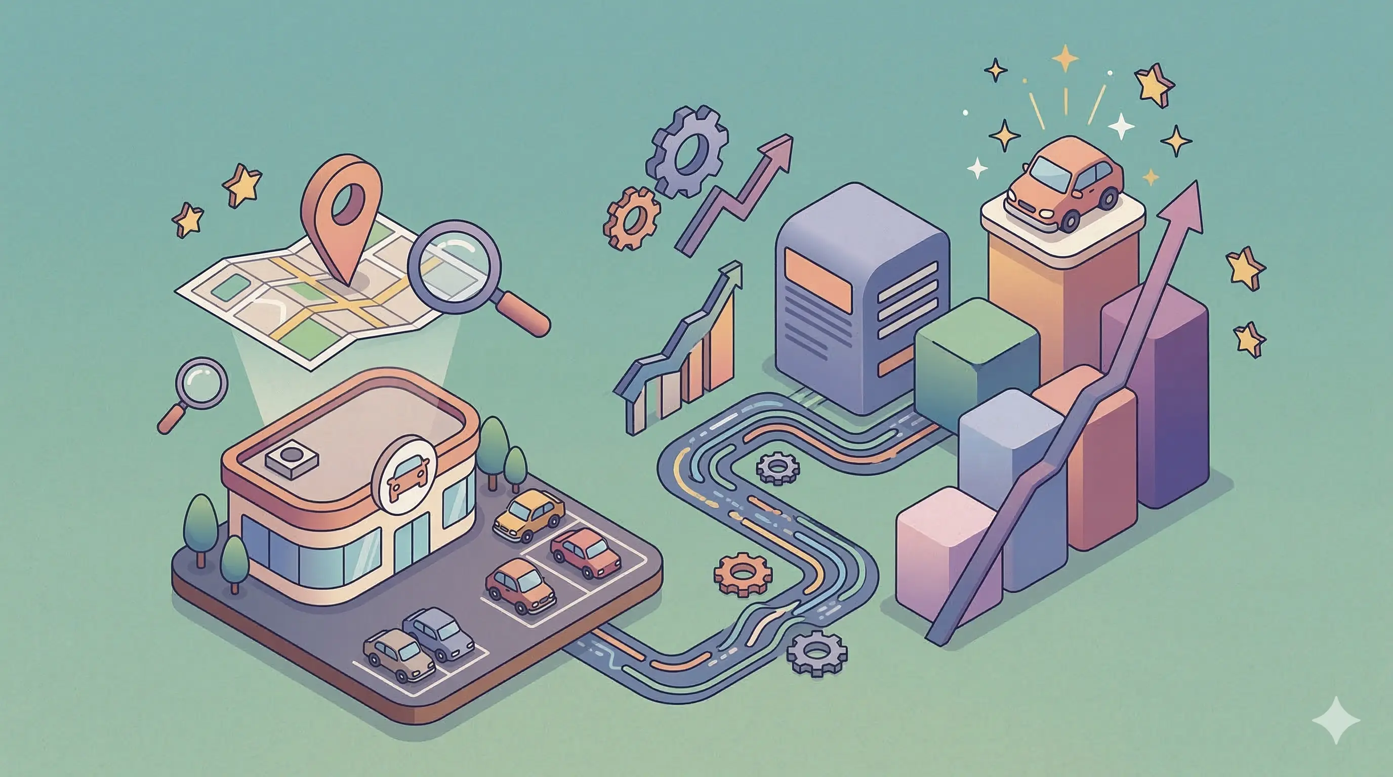 Car Dealership SEO: Rank for "[City] Used Cars" & Beat CarGurus